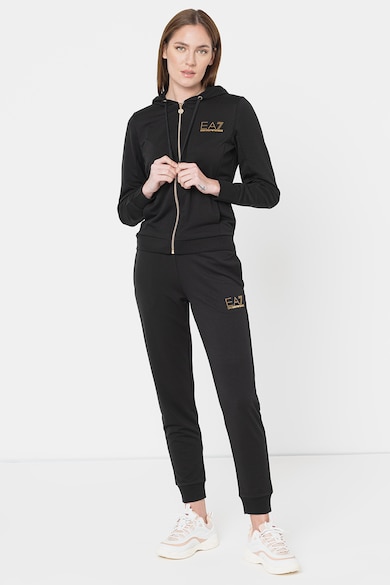 Дамски Спортни Екипи С Качулка – Топ Модели За Всеки Ден EA7 Фитнес екип с качулка и лого