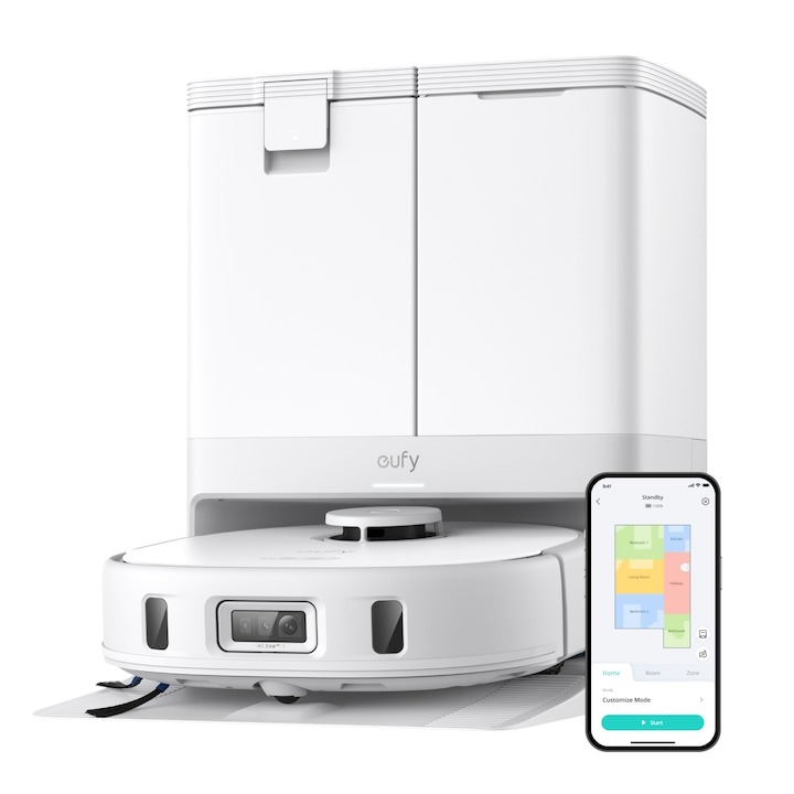 Прахосмукачка-робот eufy X10 Pro Omni: Най-доброто решение