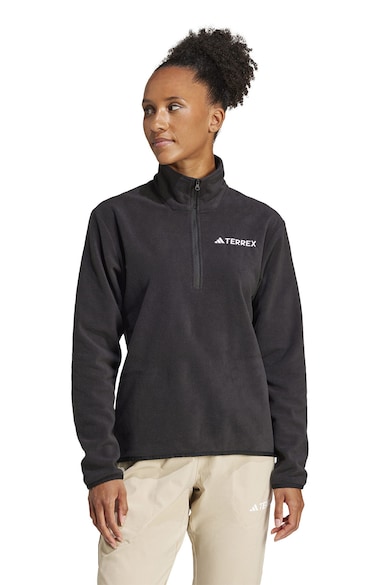 Топ 8 Туристически И Хайкинг Суитшърти За Активни Дами adidas Performance Хайкинг суитшърт с къс цип