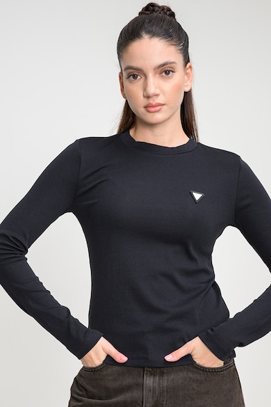 GUESS Слим фитнес блуза с модал