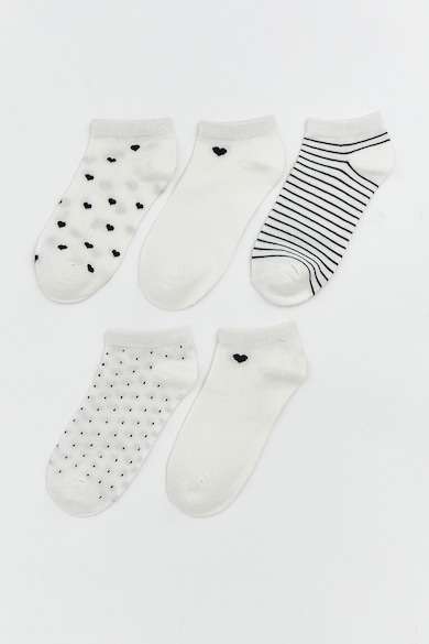 LC WAIKIKI Дълги чорапи с шарка - 5 чифта