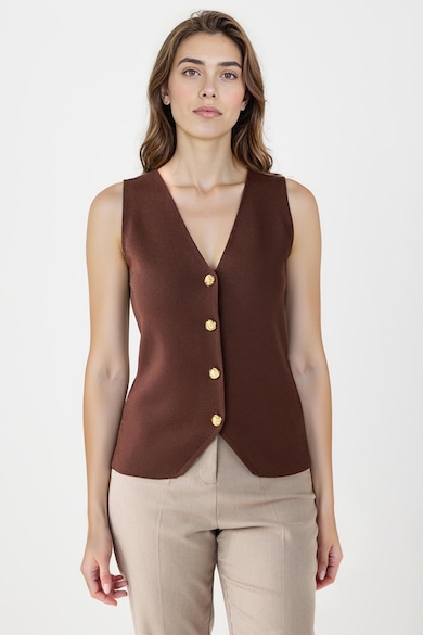 JIMMY KEY Плетен слим елек