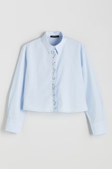 LC WAIKIKI Памучна риза с декоративни камъни