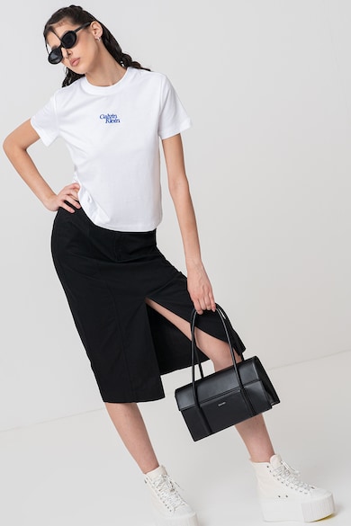 CALVIN KLEIN JEANS Памучна тениска с лого