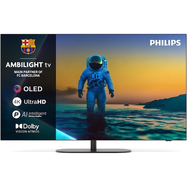 Топ 10 Най-Добрите Телевизори Philips — OLED, QLED И Ambilight За Всяка Стая Телевизор Philips AMBILIGHT tv OLED 48OLED820
