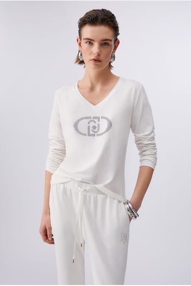 Liu Jo Шпиц блуза с дълги ръкави