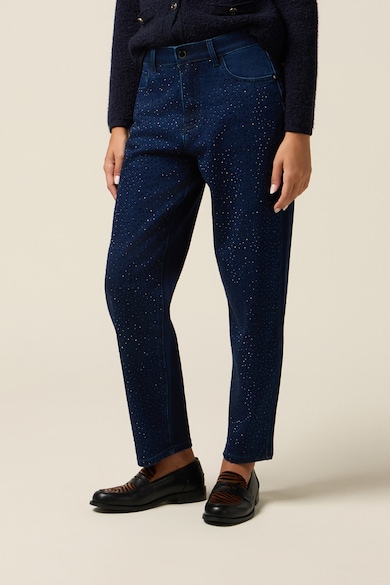 Топ 7 Дамски Дънки С Декоративни Камъни И Бродерии (За Парти) Oltre Дънки с декоративни камъни