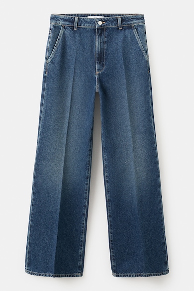 Mango Дънки с широк крачол и ръб