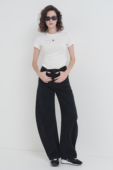 Tommy Jeans Слим памучна тениска