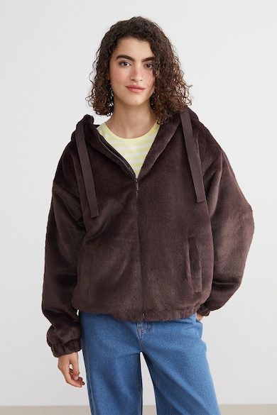 Топ 8 Стилни Дамски Зимни Якета Под 50 € — Топ Оферти LC WAIKIKI Яке с цип и качулка