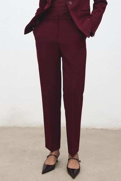 Mango Прав официален панталон