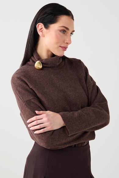 JIMMY KEY Свободен плетен пуловер