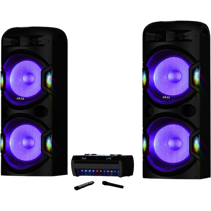 Аудио система Akai Dual Speaker System Y5 с усилвател