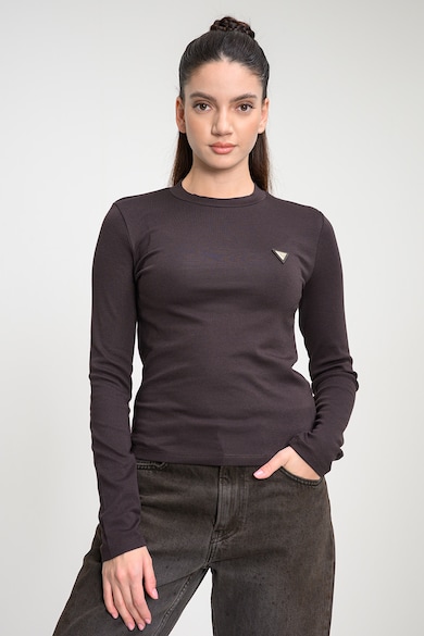 GUESS Слим фитнес блуза с модал