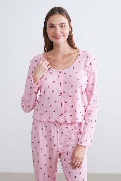 LC WAIKIKI Дълга флорална пижама