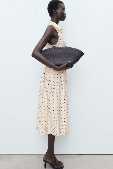 Най-Добрите Летни Рокли За 2026 — Стилни И Достъпни Mango Рокля тип тиза без ръкави