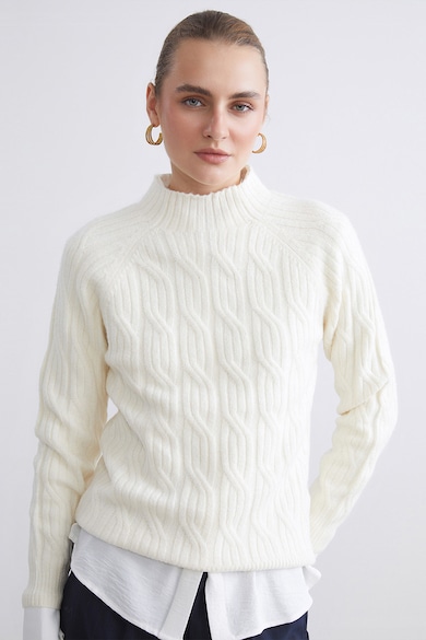 LC WAIKIKI Слим пуловер с ниска яка