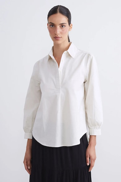 LC WAIKIKI Блуза с лен с 3/4 ръкави