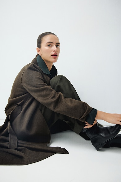 Mango Дамски Палта - Подбрахме За Вас Най-Добрите Модели Mango Дълго палто с вълна