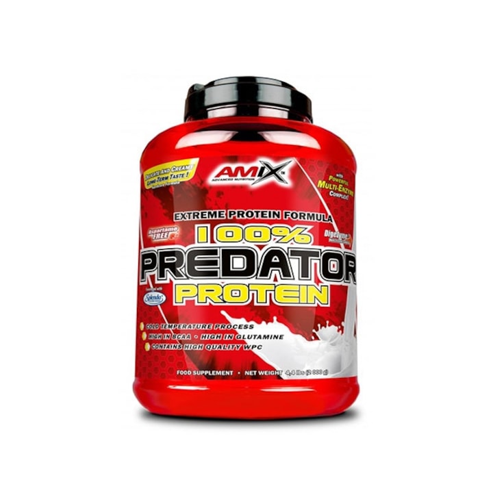 100% Predator Protein AMIX Шоколад 2.000 kg - eMAG.bg
