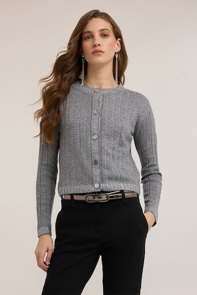 Motivi Къса жилетка с бляскави детайли