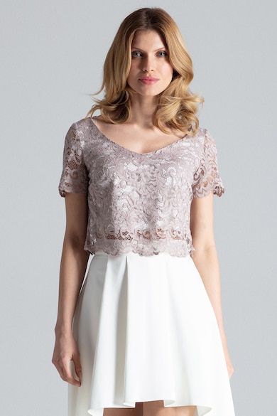 Елегантни Дамски Костюми За Официални Поводи Над 60 € — Какво Да Изберете Figl Комплект блуза и пола дантела