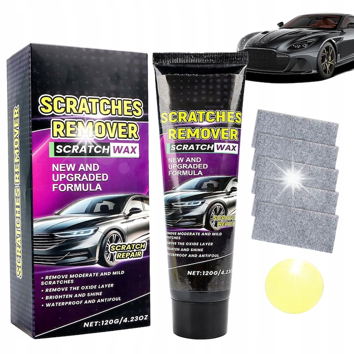 Комплект паста за отстраняване на драскотини от автомобил