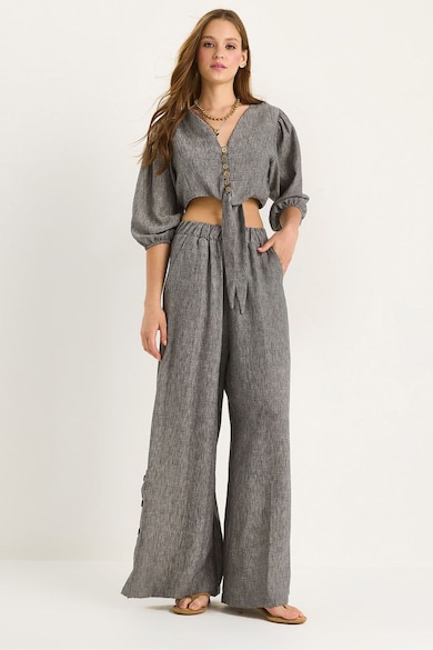 Елегантни Дамски Костюми За Официални Поводи Над 60 € — Какво Да Изберете Bianco Lucci Дамски комплект блуза и панталон