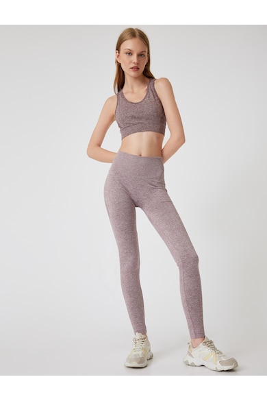 KOTON Безшевен клин от жарсе с висока талия