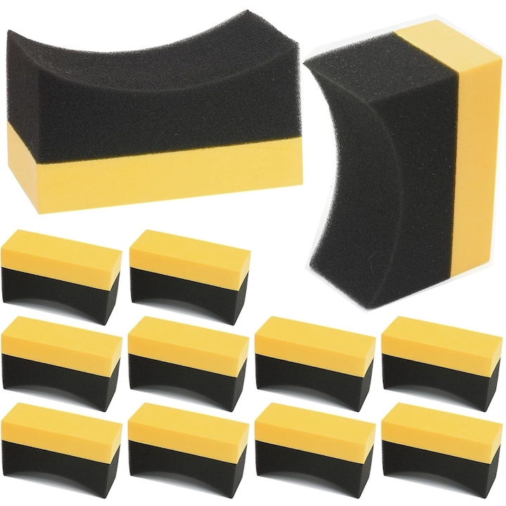 Четки И Инструменти За Джанти: Какво Да Изберете? Kомплект 12 гъби за почистване на автомобилни гуми