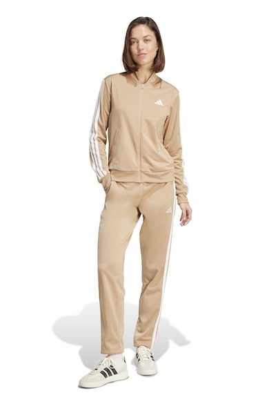 adidas Sportswear Спортен екип W ESS 3S TS с цип и лого