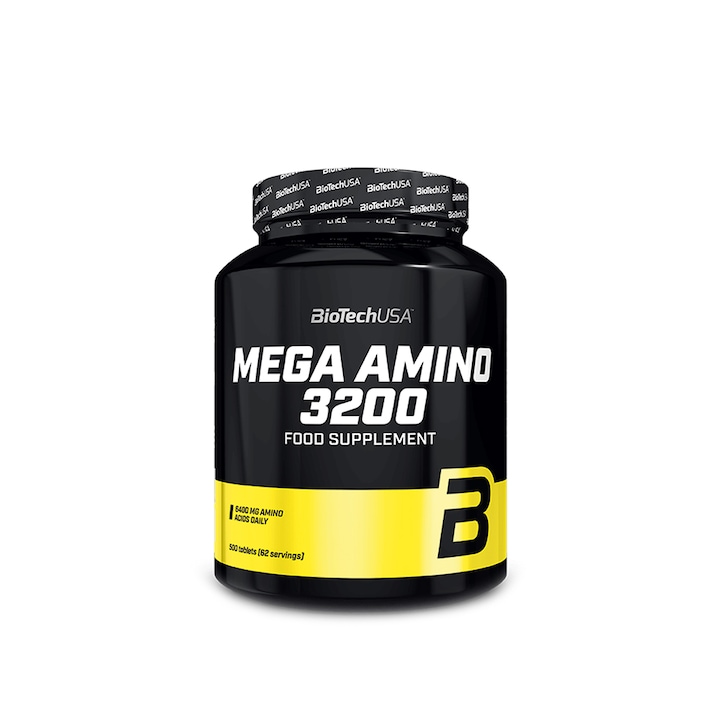 Топ 13 Най-Добрите Спортни Добавки BioTech USA, Които Трябва Да Пробвате Аминокиселини BioTech USA Mega Amino 3200