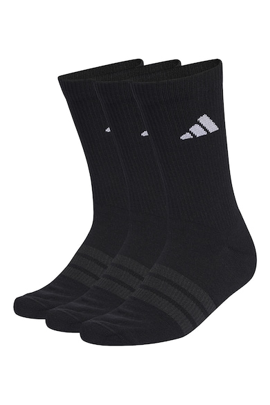 adidas Performance Унисекс къси чорапи с лого - 3 чифта