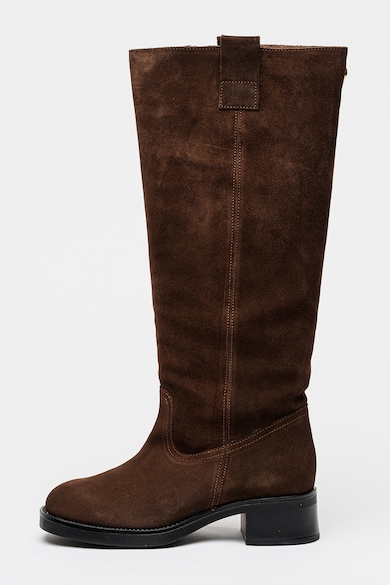 Steve Madden Велурени ботуши до коляното Banner