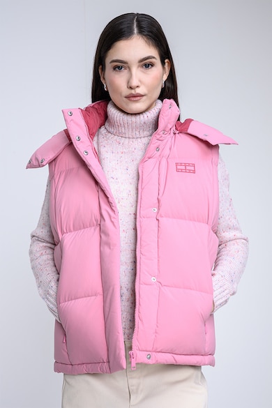 Tommy Jeans Стандартен елек с висока яка