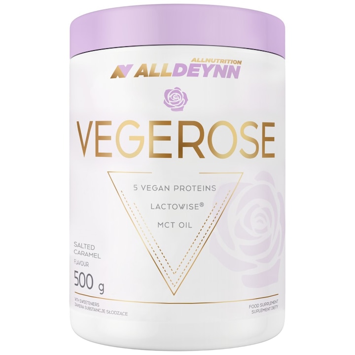 Хранителна добавка AllNutrition AllDeynn VegeRose - 5 Vegan Proteins with MCT and Probiotics