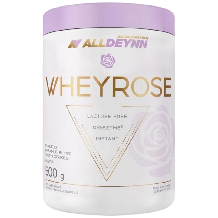 Хранителна добавка AllNutrition AllDeynn WheyRose - Lactose Free Protein with DigeZyme