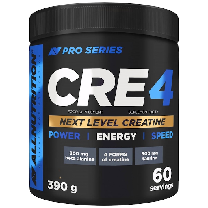 ALLNUTRITION Креатин - Как Да Изберем Правилния За Вас? Хранителна добавка AllNutrition CRE4 Next Level Creatine Matrix
