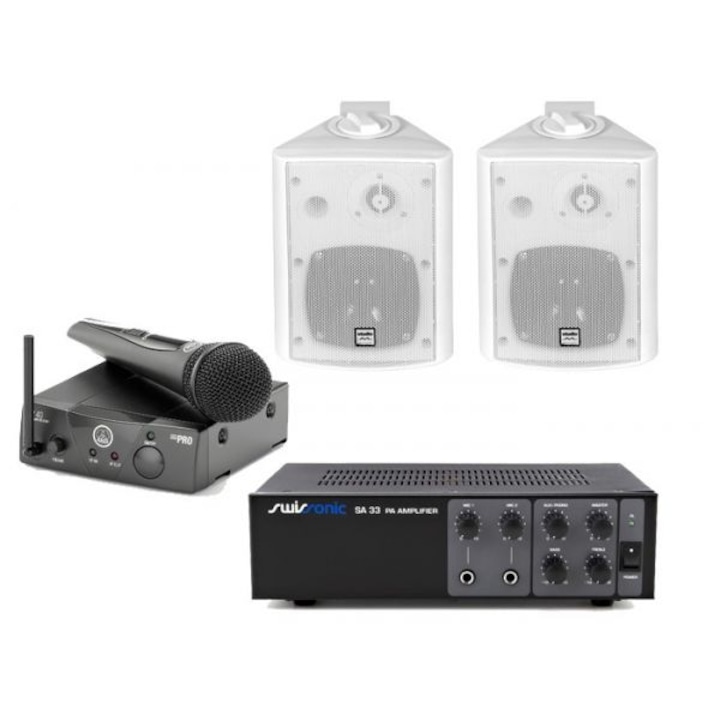 Озвучителна система за конферентна зала Studio M Meeting 2 - безжична 30W - eMAG.bg