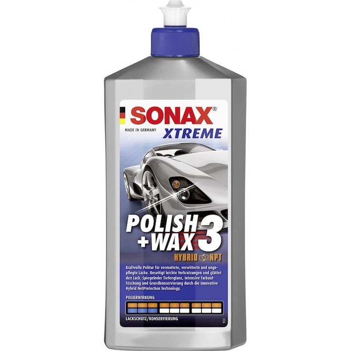Паста за полиране на автомобил с восък Sonax Nanotech 3 Xtreme