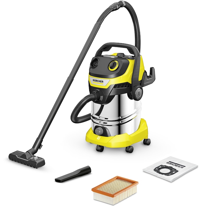 Прахосмукачка за мокро-сухо почистване Karcher WD 5 S V-30/5/22 - Какво Трябва да Знаете Преди Покупка Прахосмукачка за мокро-сухо почистване Karcher WD 5 S V-30/5/22 – Какво Трябва да Знаете Преди Покупка