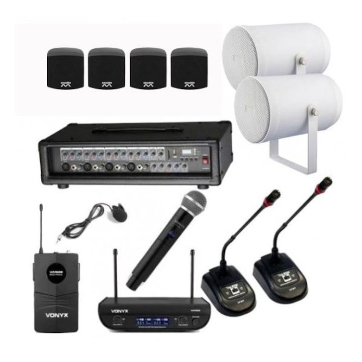 Църковна озвучителна система Studio M Church 17 - Дизайнерска - 100W - eMAG.bg