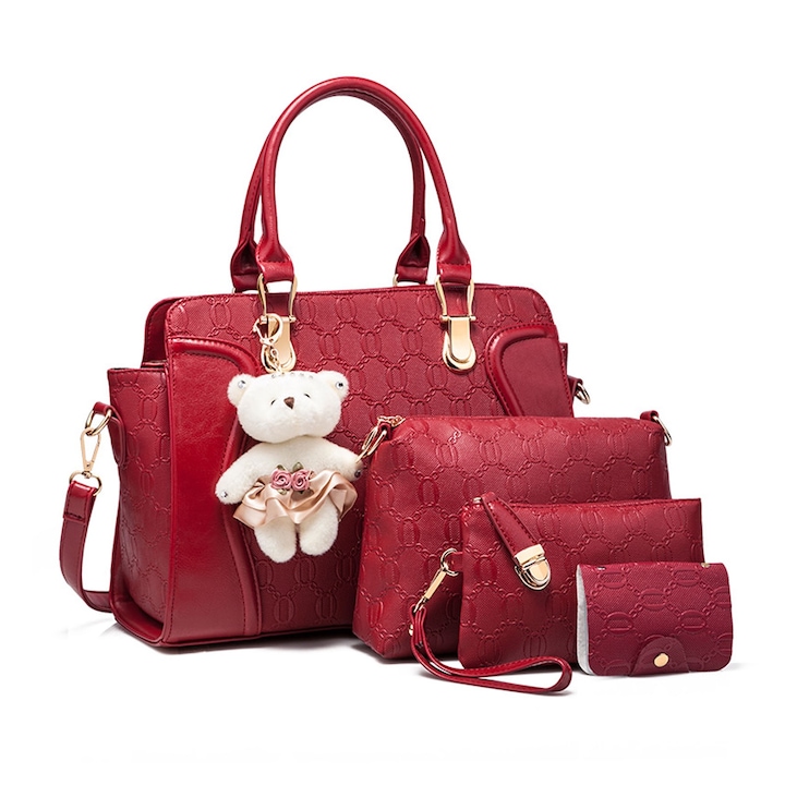 Комплект от 4 дамски раници