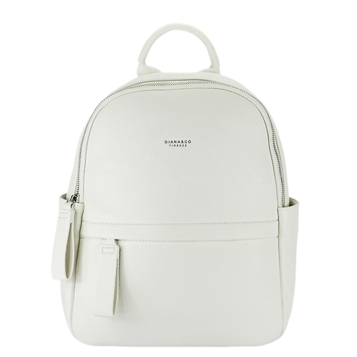 Топ 13 Най-Добрите Дамски Раници Diana&Co за Стилна Визия Раница Diana&Co Firenze бяла DTL706-1 18 бяла - eMAG.bg