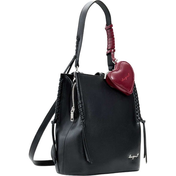 Раница Desigual Torio Black Sumy Mini Soft Черна - eMAG.bg