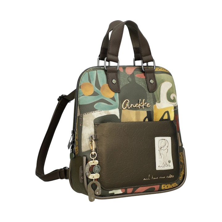 Дамска раница Anekke Amphora 42715-303 - артистичен дизайн и интелигентна организация - eMAG.bg
