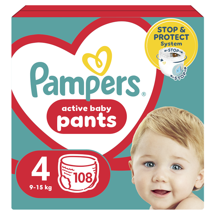 Пелени-гащички Pampers Active Baby Pants Mega Box за начинаещи: Всичко, което трябва да знаете