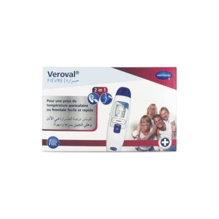 Инфрачервен термометър HARTMANN Veroval Duo Scan - eMAG.bg