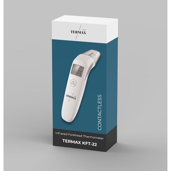 Термометър Безконтактен за чело Termax KFT-22 - eMAG.bg