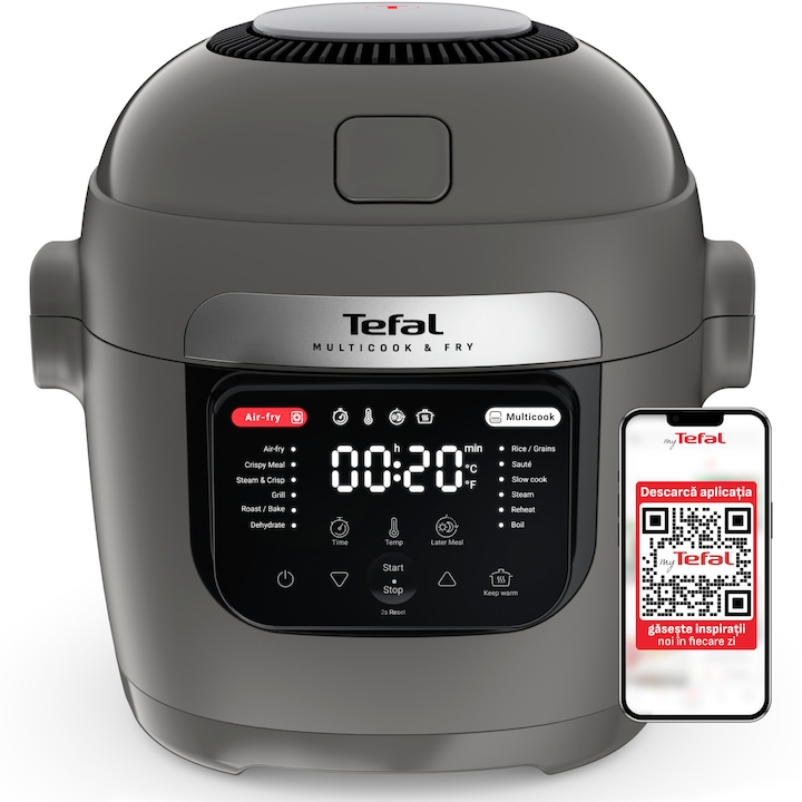 Оризоварки - Топ 15 Най-Харесваните в България Интелигентен мултикукър Tefal Multicook & Fry MY731BF0